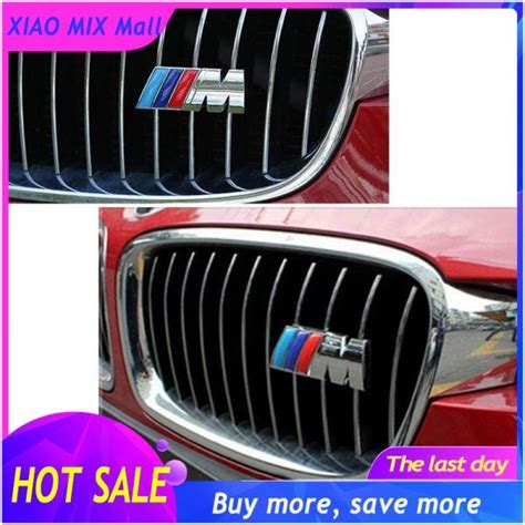 Metal Chrome Badge Power Car Front Grille emblem For BMW M M3 M5 E39 ...