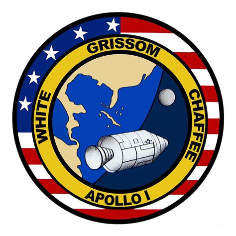 Apollo 1 Mission Logo Digital Art by Nikki - Pixels