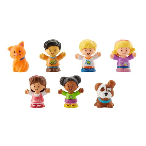 Fisher-Price Little People Friends & Pets Figure Pack - Walmart.com