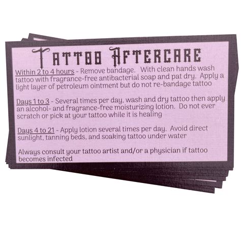 Update more than 65 tattoo aftercare instructions - in.coedo.com.vn