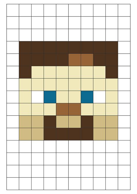 Pixel Art Minecraft to Reproduce on the Grid Several Funny - Etsy UK