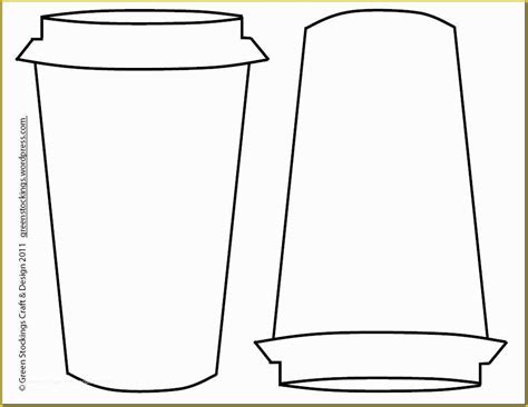 Free Printable Coffee Mug Template Of Coffee Cup Template – Coloring ...