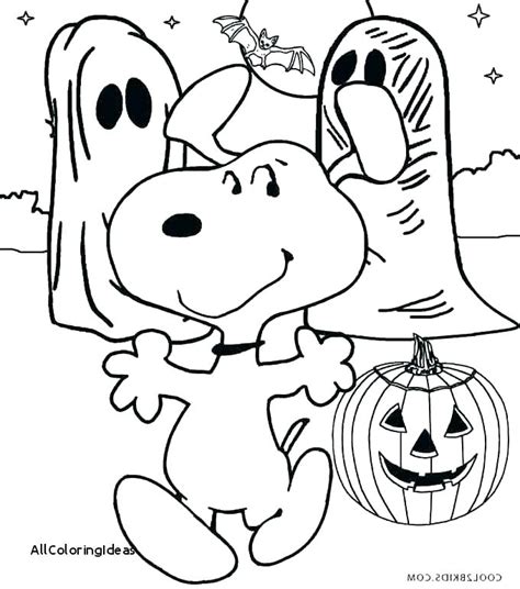 Charlie Brown Halloween Coloring Pages at GetColorings.com | Free ...