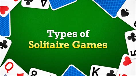 5 Types of Solitaire Games