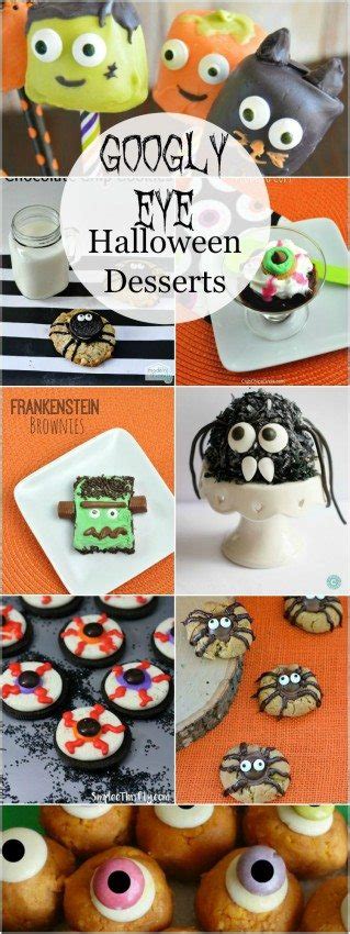 Googly Eye Halloween Desserts - The Melrose Family