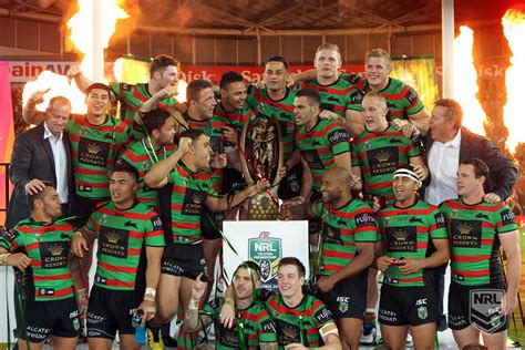 South Sydney Rabbitohs - 2014 #NRL Premiers | Nrl, Rugby league ...