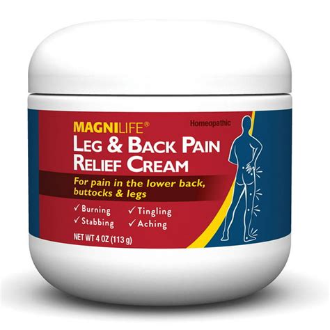 MAGNILIFE Leg & Back Pain Relief Cream - Walmart.com - Walmart.com