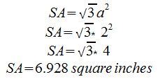 Volume & Surface Area of a Tetrahedron - Lesson | Study.com