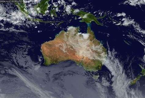 Oz Forecast - Australian Infrared Satellite Image