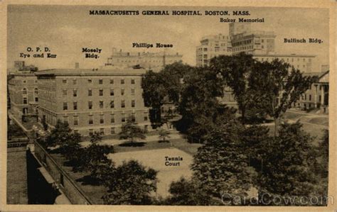 Massachusetts General Hospital Boston, MA Postcard