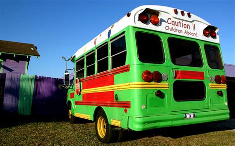 Little Green School Bus Photograph by Ross Lewis