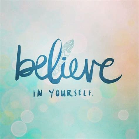 What does it mean to “believe in yourself”? | The Possibility Centre