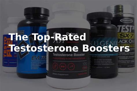 Best Testosterone Supplements That PUSH T-Levels Through the Roof ...