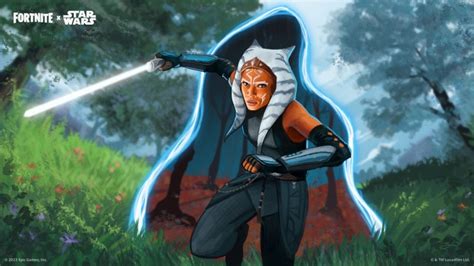 New Fortnite Update Brings Star Wars: Ahsoka Skin, Powers, And More