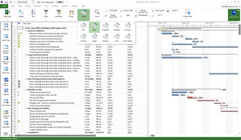 Tracking Gantt - Project Plan 365