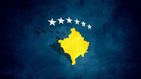 Kosovo Flag - Wallpaper, High Definition, High Quality, Widescreen