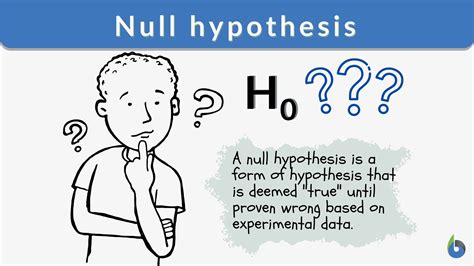 Null hypothesis - Definition and Examples - Biology Online Dictionary