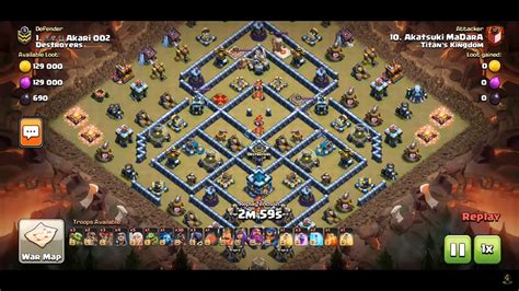 Base #74: TH13 Anti 3 star Symmetrical base - Clash Three Star Database