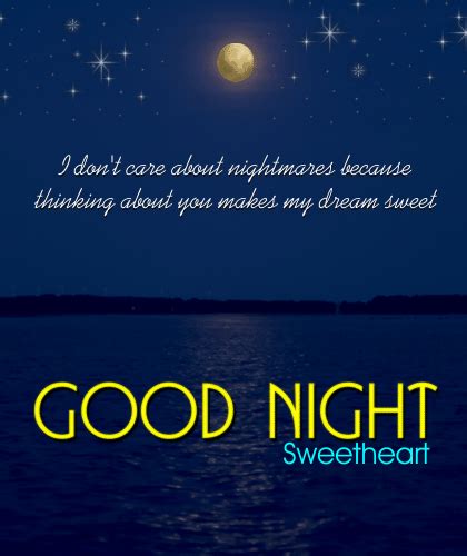 Good Night Sweetheart Card. Free Good Night eCards, Greeting Cards ...