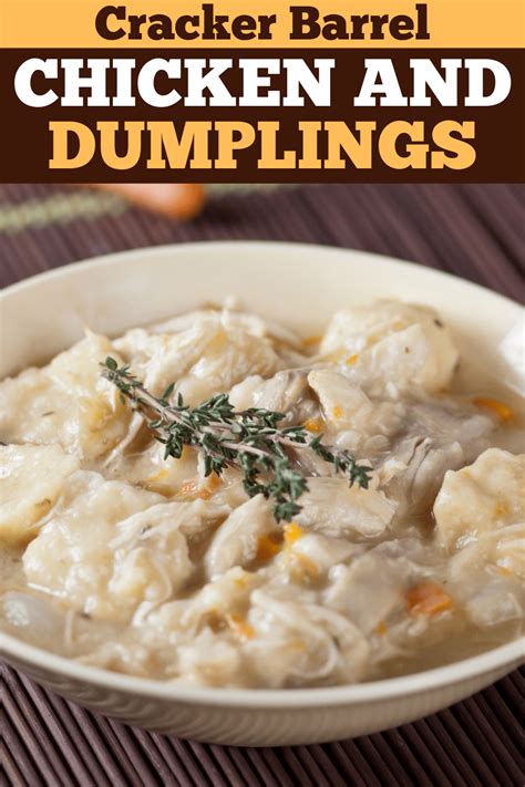 cracker barrel chicken dumplings recipe - setkab.com