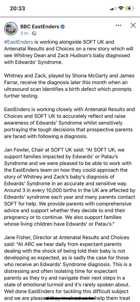 New storyline announcement : r/eastenders