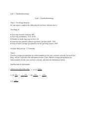 Lab 1 - Dendrochronology .pdf - Lab 1 - Dendrochronology Lab 1 ...