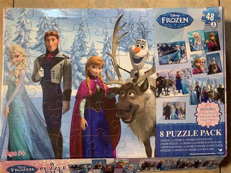 Frozen Puzzle, Hobbies & Toys, Toys & Games on Carousell