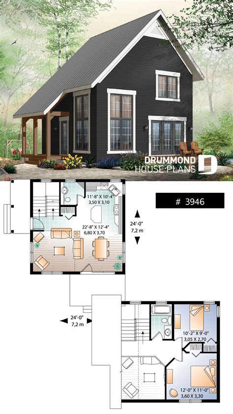 Tiny cabin design plan | Tiny cabin design, Tiny cabin plans, Cottage ...