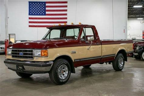 1990 Ford F150 44451 Miles Maroon 4.9L I6 5-Speed Manual for sale ...