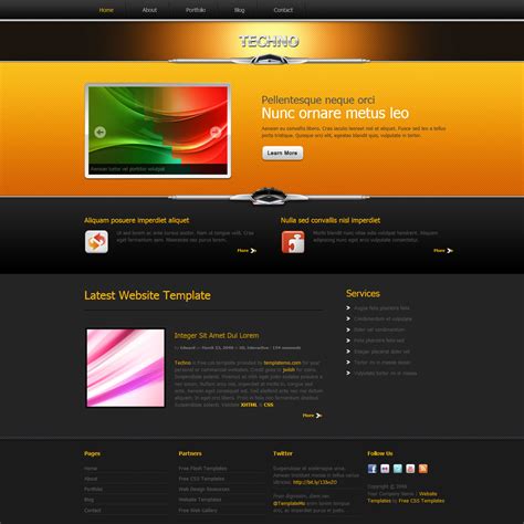 Blog Html Css Template