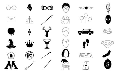 Harry Potter Icons on Behance