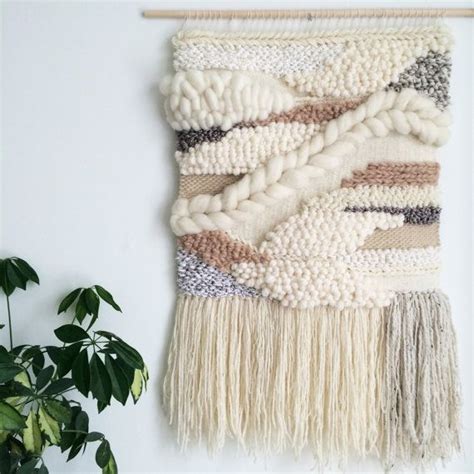 Woven Wall Hanging / Handmade Woven Tapestry / Wall Art | Etsy ...