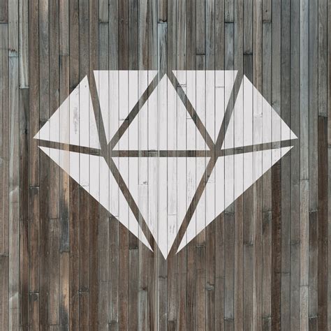 Diamond Stencil for Crafts & Walls | Stencil Revolution