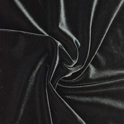 Black Stretch Velvet Fabric – Coquetry Clothing