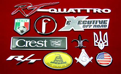 Car Chrome Emblems | Chrome Emblems and Custom Promotional Products