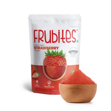 Fruit Powder - Freeze-dried Strawberry Powder- Natural, Vegan-friendly ...