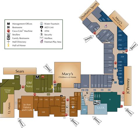 Map Of Northpark Mall Dallas - Hatti Koralle