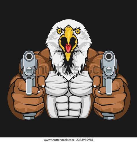 Best Eagle Mascot Guns Royalty-Free Images, Stock Photos & Pictures ...