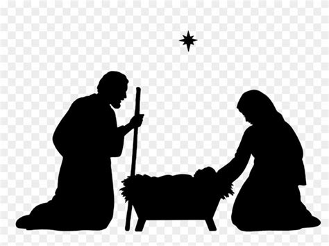 Instructional Technology News - Nativity Scene Silhouette Vector, HD ...