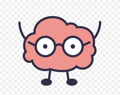 Brain Development - Cartoon Brain PNG - FlyClipart