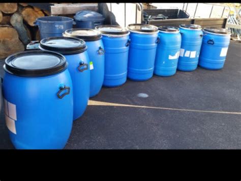 Plastic drums, food grade, 15 to 30 gallon - Long Island, NY Patch