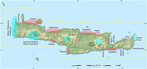 Maps of Crete - Love Crete