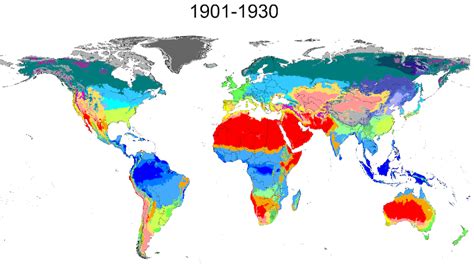 Remember the climate map from your school atlas? Here's what climate ...