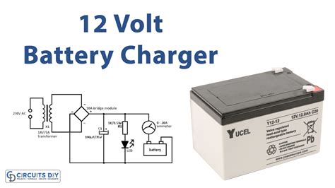 12 Volt Battery Charger Circuit – Circuits DIY