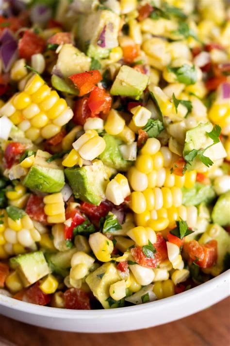 Quick and Easy Avocado Corn Salad