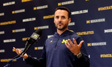 Michigan football DC Jesse Minter press conference transcript camp