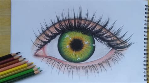 Eyes Drawing Color