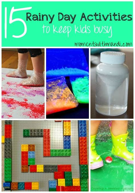 15 Rainy Day Activities For Kids – Moments With Mandi