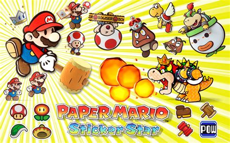 Paper Mario sticker star wallpaper - Mario Photo (37744338) - Fanpop