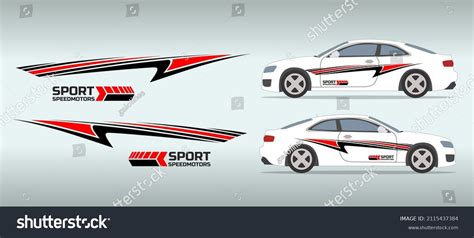 Car Side Sticker Design Auto Vinyl Stock Vector (Royalty Free ...